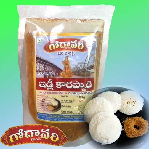 Idly Karapodi Godavari Pickles and Powders